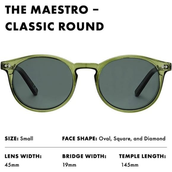 Classic Round Sunglasses – Polarized Lenses, UV Protection – For Men & Women main image 7